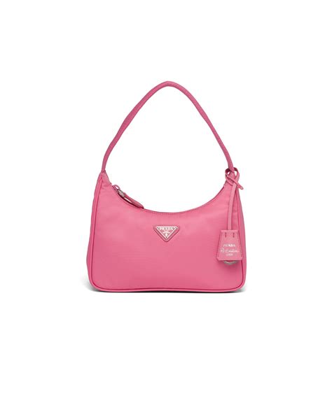 pink prada|prada pink nylon bag.